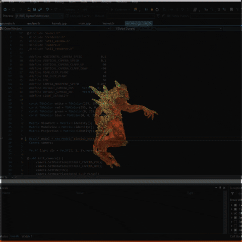 Playing with intensities in fragment shader